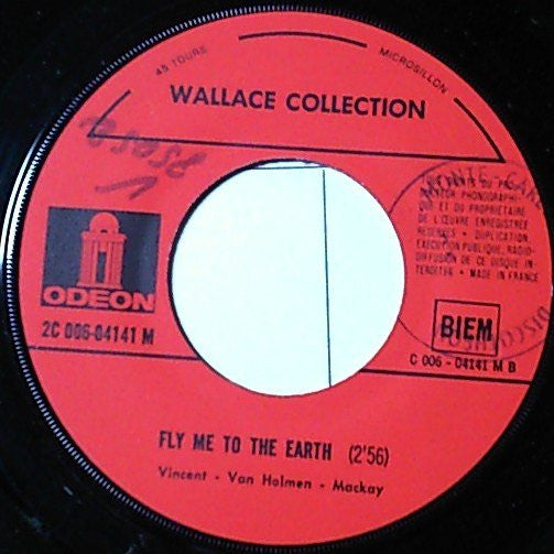 Wallace Collection : Love / Fly Me To The Earth (7", Single)