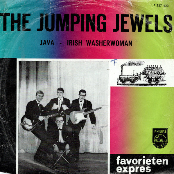 The Jumping Jewels : Java / Irish Washerwoman (7", Single, Mono)