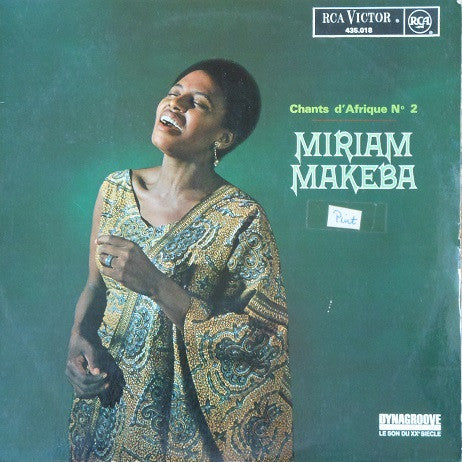 Miriam Makeba : Chants D'Afrique No 2 (LP, Album, Mono)