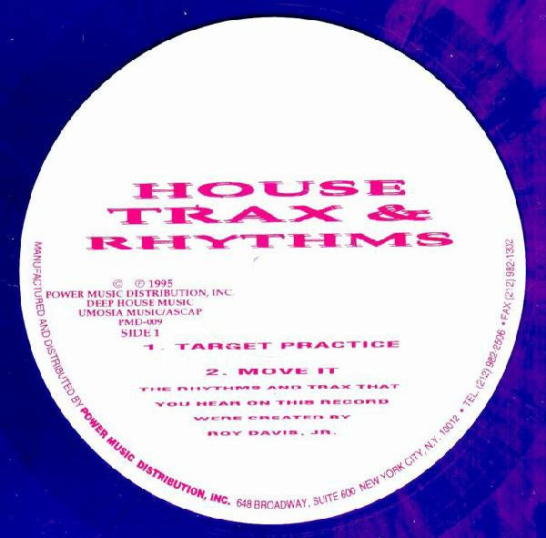 Roy Davis Jr. : House Trax & Rhythms (12", Pur)