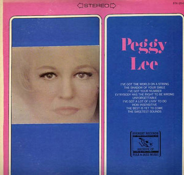 Peggy Lee : Peggy Lee (LP, RE)