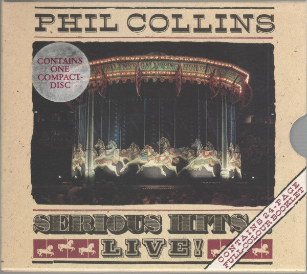 Phil Collins : Serious Hits...Live! (CD, Album, Sli)