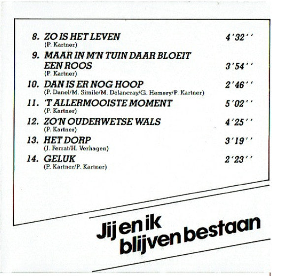 Vader Abraham : De 14 Beste Van Vader Abraham - Jij En Ik Blijven Bestaan (CD, Comp)