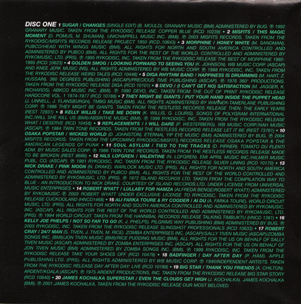 Various : Rykodisc The Anthology (2xCD, Comp)
