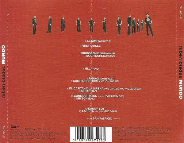 Ruben Blades : Mundo (CD, Album)