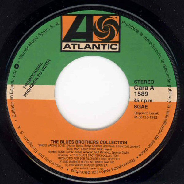 Blues Brothers* : Collection 2º Medley (7", Single, Promo)