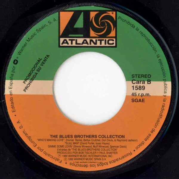 Blues Brothers* : Collection 2º Medley (7", Single, Promo)