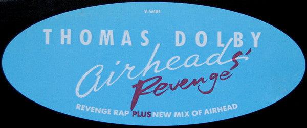 Thomas Dolby : Airheads' Revenge (12")
