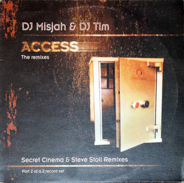 DJ Misjah & DJ Tim : Access (The Remixes) (12")