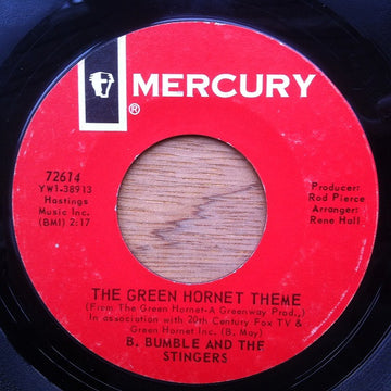 B. Bumble And The Stingers* : The Green Hornet Theme / Flight Of The Hornet (7", Single)