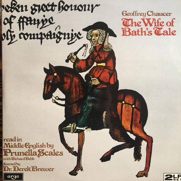 Geoffrey Chaucer : The Wife Of Bath's Tale (2xLP)