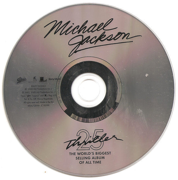 Michael Jackson : Thriller 25 (CD, Album, RE, RM, RP)