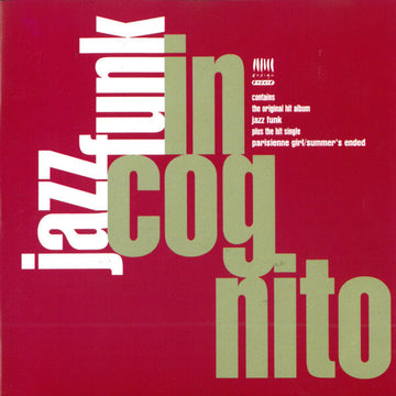 Incognito : Jazzfunk (CD, Album, RE)