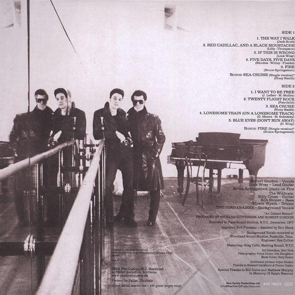 Robert Gordon (2) With Link Wray : Fresh Fish Special (LP, Album, RE, Gat)