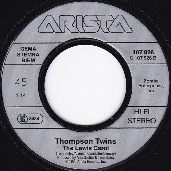 Thompson Twins : Lay Your Hands On Me (7", Single)