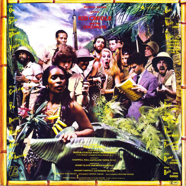 Kid Creole And The Coconuts : Off The Coast Of Me (LP, Album)