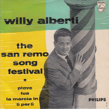 Willy Alberti : Song Festival San Remo 1959 (7", EP)