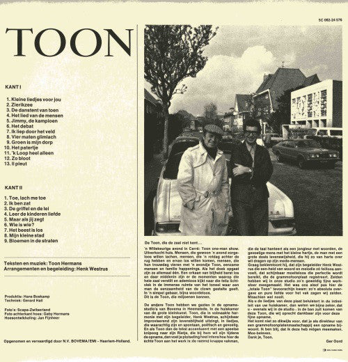 Toon Hermans : Liedjes Voor Jou (LP, Album)