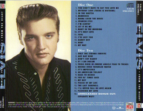 Elvis* : From The Heart (2xCD, Comp)