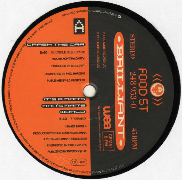 Brilliant : It's A Man's Man's Man's World (12")