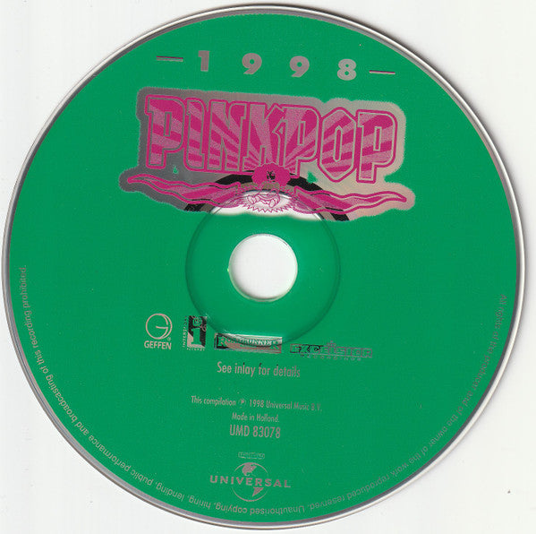 Various : Pinkpop 1998 Sampler (CD, Smplr)