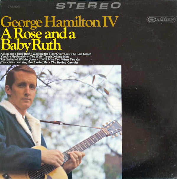 George Hamilton IV : A Rose And A Baby Ruth (LP, Album)