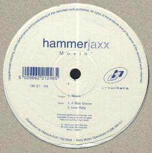 Hammer Jaxx : Movin' (12")