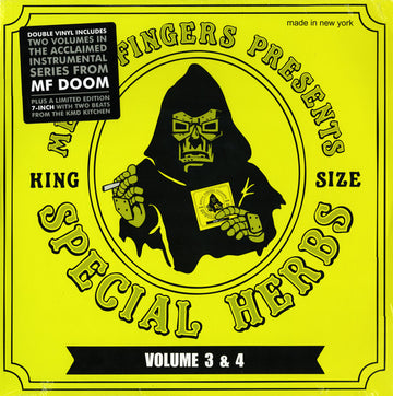 Metal Fingers : Special Herbs Volume 3 & 4 (2xLP, M/Print, RE + 7", Ltd + S/Edition)