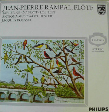 Jean-Pierre Rampal, Orchestre Antiqua Musica, Jacques Roussel : Devienne - Naudot - Loeillet (LP)