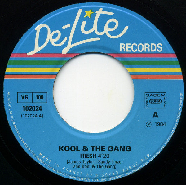 Kool & The Gang : Fresh (7", Single)