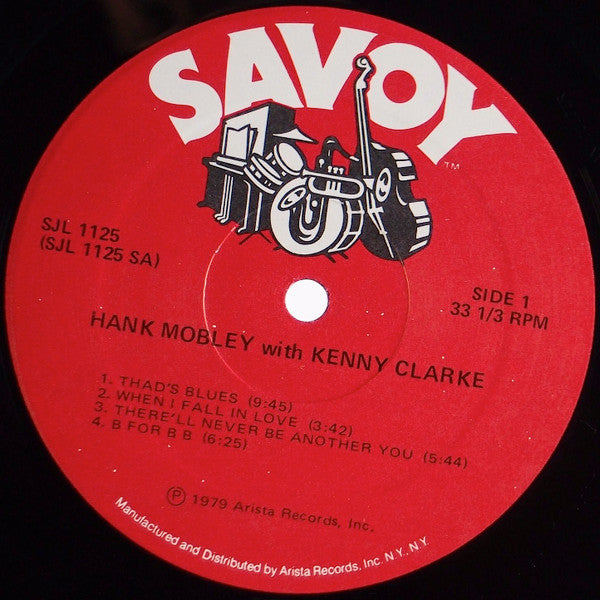 Hank Mobley With Kenny Clarke : Hard Bop (LP, Comp)