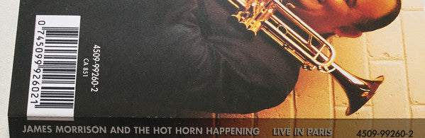 James Morrison And The Hot Horn Happening : Live In Paris (CD, Album)