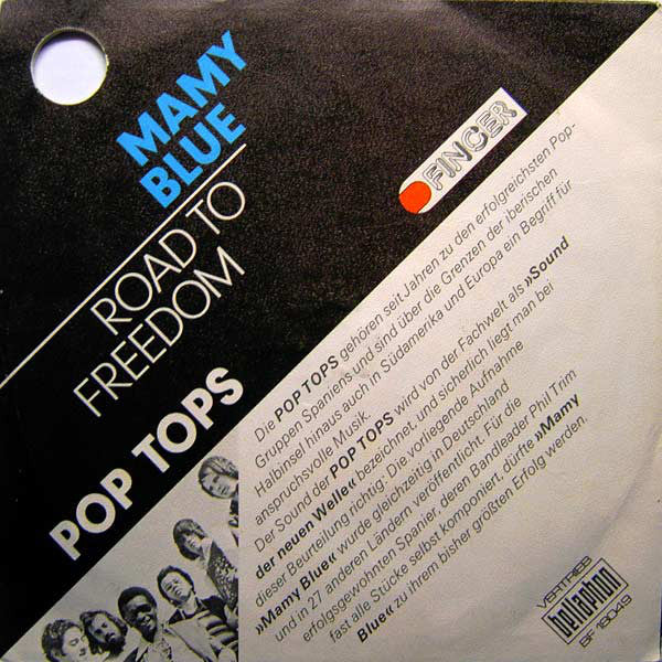 Pop Tops* : Mamy Blue (7", Single)