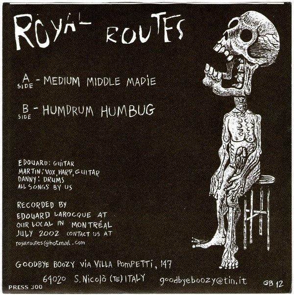 Royal Routes : Medium Middle Madie (7", Single, Ltd)