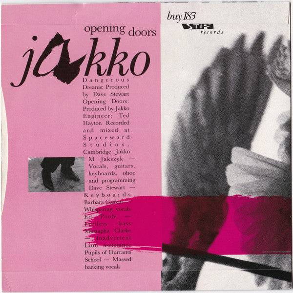 Jakko : Dangerous Dreams (7", Single)
