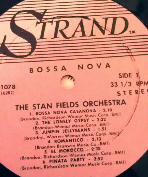 Stan Fields Sextet : Bossa Nova The New Swinging Samba (LP, Album)