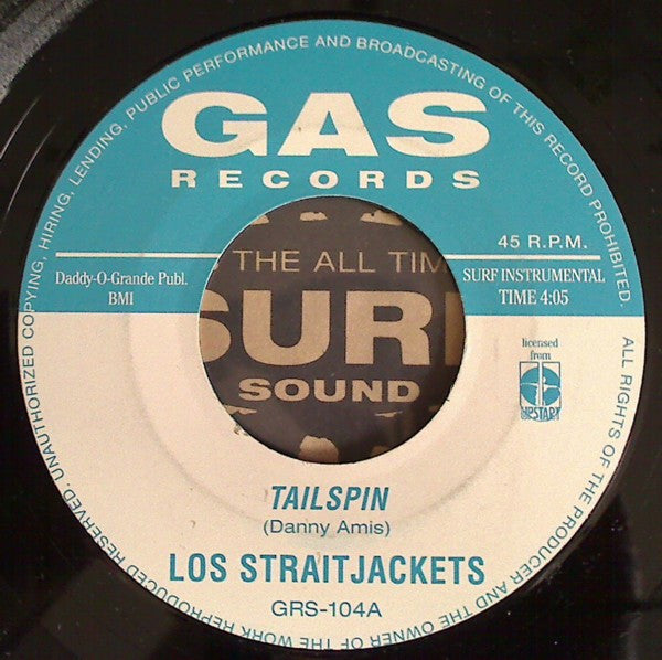 Los Straitjackets : Tailspin (7", Single)
