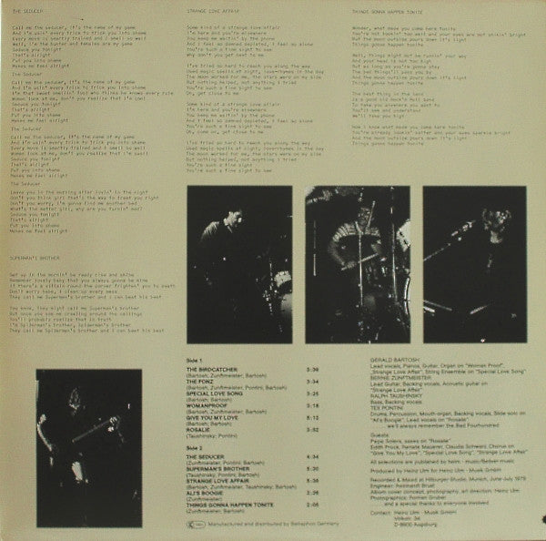 Mickey Rodent Band : Things Gonna Happen Tonight (LP, Album, Gat)