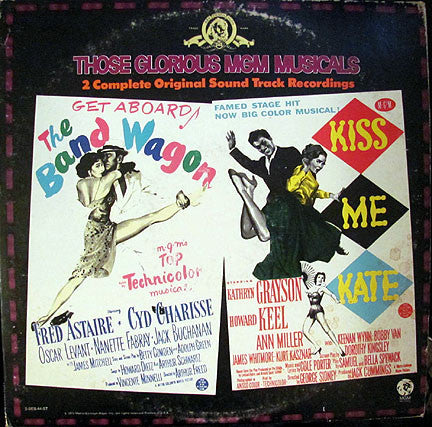 Various : Those Glorious MGM Musicals - The Band Wagon / Kiss Me Kate (2xLP, Comp, Ltd, RE)