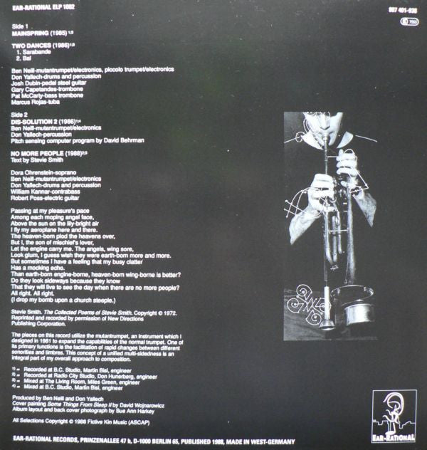 Ben Neill : Mainspring (LP, Album, Cle)