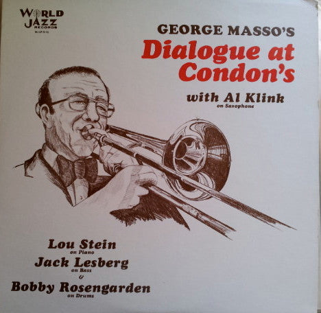 George Masso : Dialogue At Condon's With Al Klink (LP, Album)