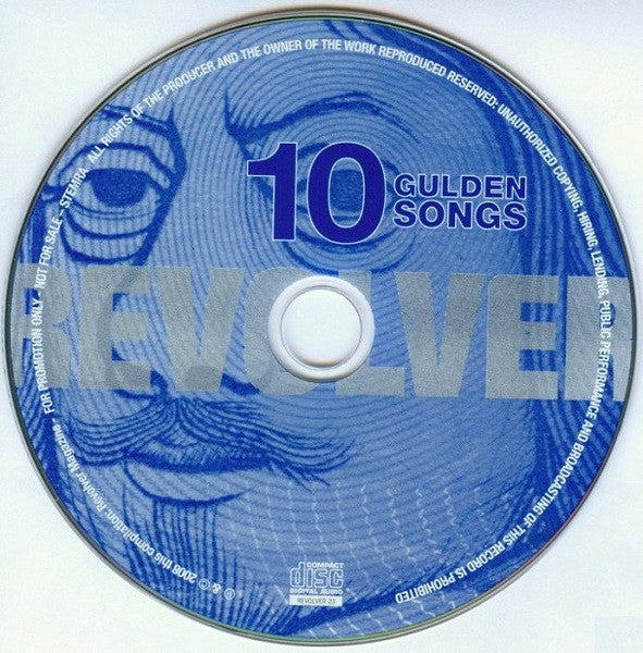Various : 10 Gulden Songs (Neder Rock Top 2008) (CD, Comp, Promo)