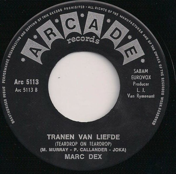 Marc Dex : Tennessee Baby (7", Single)