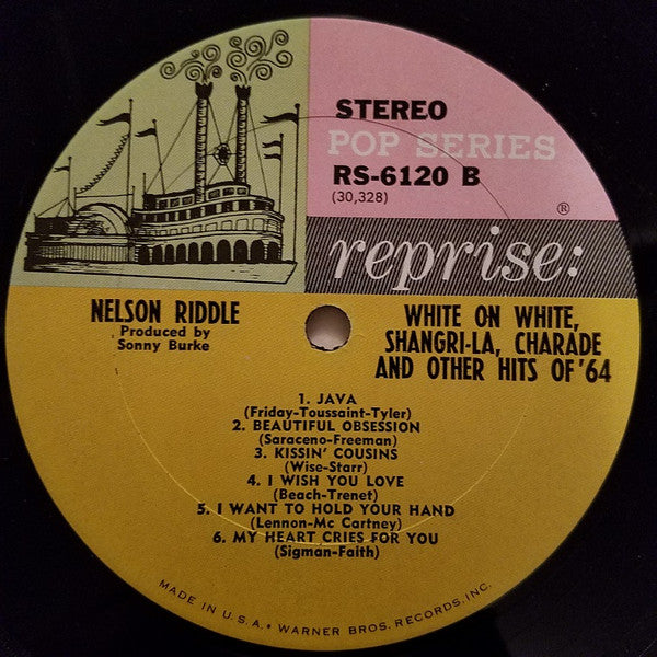 Nelson Riddle : White On White Shangri-La Charade And Other Hits Of 1964 (LP)