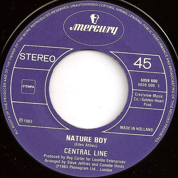 Central Line : Nature Boy (7", Single)