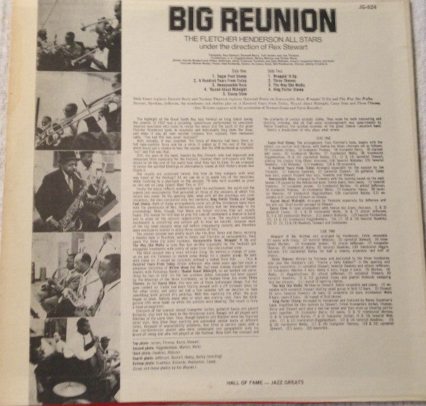 The Fletcher Henderson All Stars : The Big Reunion (LP)