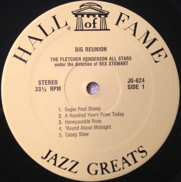 The Fletcher Henderson All Stars : The Big Reunion (LP)