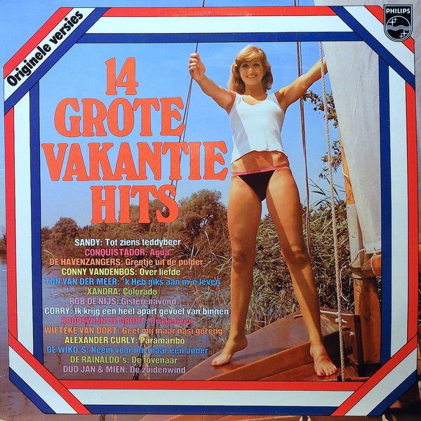 Various : 14 Grote Vakantie Hits (LP, Comp)