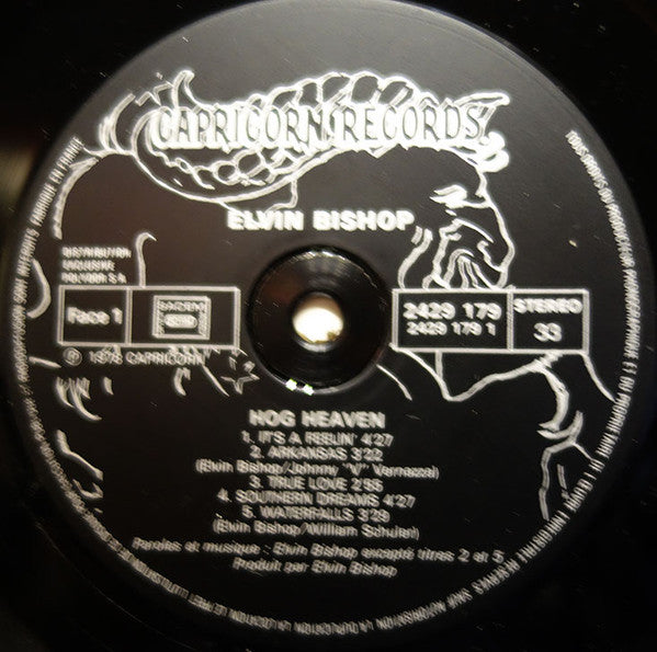 Elvin Bishop : Hog Heaven (LP, Album)