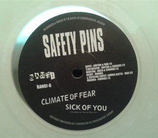 Safety Pins / Stubborn Daughters : Safety Pins / Stubborn Daughters (7", EP, Whi)